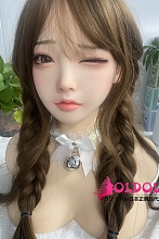 Real girl(A工場) Lシリーズ 【フェイシャルEX】機能選択可能 大人気ヘッドL1 高級職人メイク シリコン製リアルドールの頭 ｍ16のヘッド単体 ROS口開閉機能付き