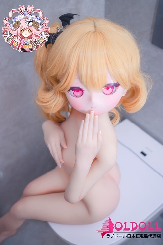 羊角社doll（Croissant Doll）141cm AAカップ#B06 魅魔ヘッド デカールメイク ビニールヘッド+S-TPE製ボディ 貧乳系アニメラブドール 等身大1:1人形