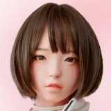 Art-doll 軽量化シリコンラブドール M7(小井优子)ヘッド 150cm Cカップ 等身大リアルドール セーターと短いスカートを着た女性ダッチワイフ