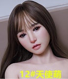 【新品キャンペーン10％オフ ハードハンドとハードフィット無料1月28日から2月15日まで】Art-doll （Novaシリーズ）最新作158cm Cカップ ＃12 天使萌ヘッド nova素材ボディ+シリコンヘッド  ros口開閉機能付き セクシー女優系リアルドール