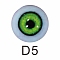手創り眼球D5