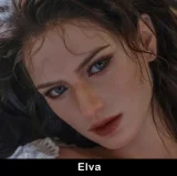 TOP-CYDOLL トルソー 110cm Gカップ Elve ROSヘッド 高級シリコン製半身ドール 欧米フェイスモデルダッチワイフ