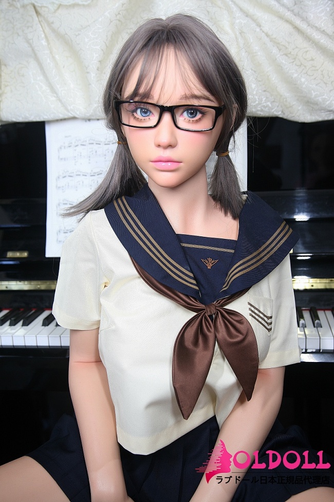 YFDOLL 165cm Fカップ ヘッド#6 千阳（qianyang）シリコンドール 清潔感のあるJK制服リアルドール メガメ娘