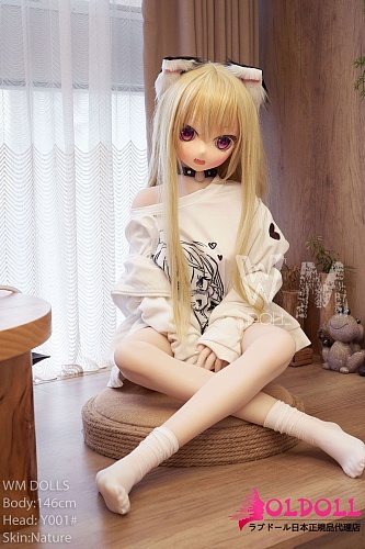wmdoll 146cm Cカップ#Y001ヘッド アニメドール ソフトビニール製ヘッド+TPE製ボディ 等身大リアルラブドール