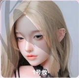 LACE DOLL 168cm Dカップ  青棘（qingji）メイク② シリコン製ラブドール レッド×ホワイトのセーラー風服コスプレリアルドール