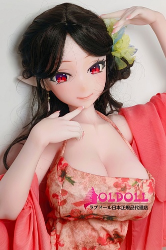ElsaBabe アニメドール 148cm AHR009 爱原未来Aihara Miraiヘッド ボディ材質選択可 華やかな花柄ワンピースの可愛い美人ラブドール