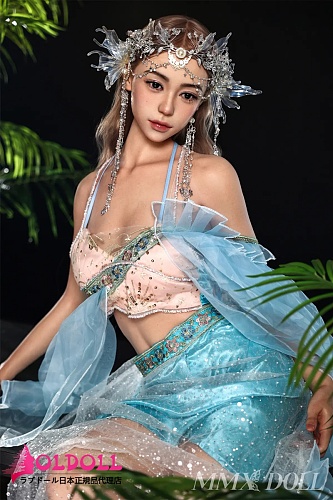 MMXDOLL リアル皮膚172cm Dカップ ヘッド梦瑶（mengyao) 淡いブルーとピンクのコスプレラブドール