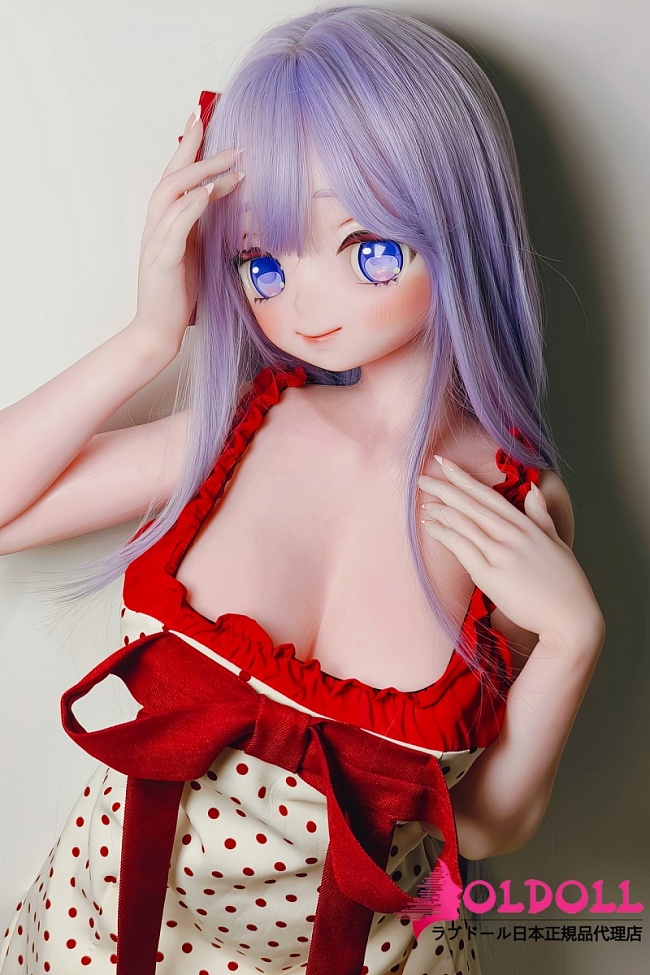 ElsaBabe アニメドール 140cm AHR030 小岛千鹤Kojima Chituruヘッド パープル系のロングヘアの等身大アニメ系ラブドール