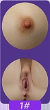 MMXDOLL リアル皮膚110cm Fカップ 梦瑶（mengyao）ヘッド 職人Real系メイク セクシー上半身トルソーリアルドール