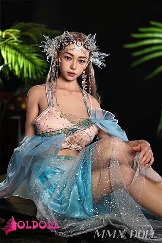MMXDOLL リアル皮膚172cm Dカップ ヘッド梦瑶（mengyao) 淡いブルーとピンクのコスプレラブドール