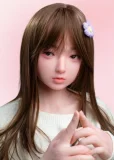 新品キャンペーン5月10日まで10％オフ オーラル機能+口開閉機能+ハードハンド+ハードフィット+ゼリー尻無料 Real girl 141cm Aカップ 最新作ヘッド萌彩（もあ） 高級シリコンラブドール 軽量化貧乳系癒しラブドール