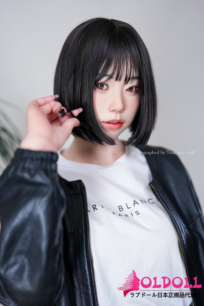 Irontechdoll(oriental東方シリーズ)161cm Aカップ A6ヘッド(桜姫メイク)シャープな黒髪ボブの知的な等身大リアルドール