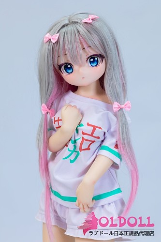 MW Girl(魔物姫) アニメドール 奈绪(naixu)ソフトビニールヘッド＋シリコン製85cmバスト中ボディ 銀髪ヒロイン風コスプレドール 宣伝画像と同じ制服も付属
