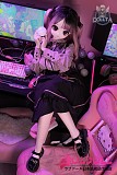 アニメドール 黒ミニスカート地雷系コーデドール