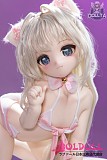 猫耳付き美少女アニメドール 鈴(Suzu)ヘッド正面ビュー