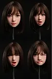 【4月キャンペーン 追加ヘッド1つ無料 4月30日まで】Evasdoll ヘッドとボディ自由に組合 フルシリコン製  等身大リアルラブドール