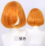 羊角社doll（Croissant Doll）141cm AAカップ#B02 垃圾兔ヘッド 手描くメイク アニメドール ビニールヘッド+S-TPE製ボディ ブルー系の制服風コスチュームフィギュア