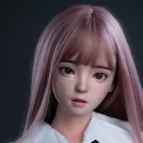 FUDOLL 162cm Gカップ 張銀熙（Zhang Yinxi）ヘッド メイク② フルシリコン製 ティファ風コスプレ 巨乳美人 等身大リアルドール