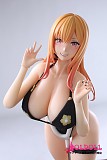 【先行予約、6月発送予定】Otaku Doll 喜多川 海夢 65cm 3kg Puヘッド+シリコンボディ 白シャツとブルー超ミニスカートのアニメcosplay美少女ドール