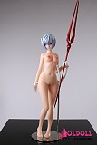 アニメドール 青髪キャラクター 綾波レイ 制服コーデ ミニドール
