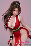 【先行販売 専用カスタム扇子をプレゼント】Mini Doll ミニドール FG-007 赤衣の戦闘少女 62cm 1/3スケール ゲームヒロインフィギュア アニメコレクションホビーフィギュア【乳首なしとヴァギナなしフィギュア版】