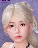 戦闘機 Sino doll 実践向け Soft-max 153cm Gカップ ボディ＋ ST9 凛小音(linxiaoyin)ヘッド 女神風ホルターネックドレスの超乳ラブドール