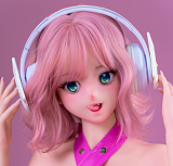 最新作戦闘機 Sino doll 実践向け148cm Fカップ S65凛沙(linsha)ヘッド レーシングチアコスの二次元美少女アニメドール