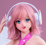 最新作戦闘機 Sino doll 実践向け148cm Fカップ S65凛沙(linsha)ヘッド レーシングチアコスの二次元美少女アニメドール