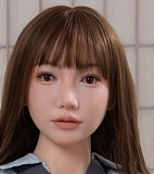 戦闘機 Sino doll 実践向け Soft-max 153cm Gカップ ボディ＋ ST9 凛小音(linxiaoyin)ヘッド 女神風ホルターネックドレスの超乳ラブドール