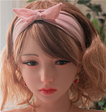 Art-doll 最新作160cm Aカップ 维多利亚ヘッド 軽量化シリコン 欧米風姉系ラブドール 牛仔帽と透け感米白トップス