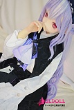 紫髪アニメドール