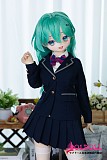 MW Girl アニメドール 115cm 芽衣yayiヘッド 制服スタイルの全身写真
