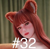Climax doll 160cm Mカップ Fukudaヘッド シリコンヘッド+tpeボディ BBW系巨乳巨尻 異国情緒あふれる魅力等身大リアルドールブラックのロングドレスとホワイトのヘッドスカーフの美少女ドール
