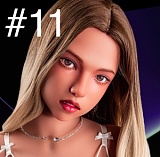 Climax doll 160cm Mカップ Fukudaヘッド シリコンヘッド+tpeボディ BBW系巨乳巨尻 異国情緒あふれる魅力等身大リアルドールブラックのロングドレスとホワイトのヘッドスカーフの美少女ドール
