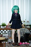 
MW Girl 115cm アニメドール 制服コスチュームの全身アングル
