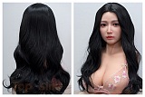 TYPEグラビア 超擬真の肌テクスチャ TOPSINO 165cm Eカップ+T48米韵（miyun）ヘッド【アートワークカスタム版】 超擬真 ラブドール  深Vトップス ミニスカート 知性美人ラブドール