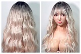 TYPEグラビア 超擬真の肌テクスチャ TOPSINO 165cm Eカップ+T48米韵（miyun）ヘッド【アートワークカスタム版】 超擬真 ラブドール  深Vトップス ミニスカート 知性美人ラブドール
