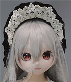 guavadoll（グアバ）番石榴 137cm Aカップ DM02ヘッド ビニール（PVC）ヘッド+シリコンボディ 白髪赤瞳の美少女ラブドール アニメ ラブドール 二次元スタイル 高精細フェイス