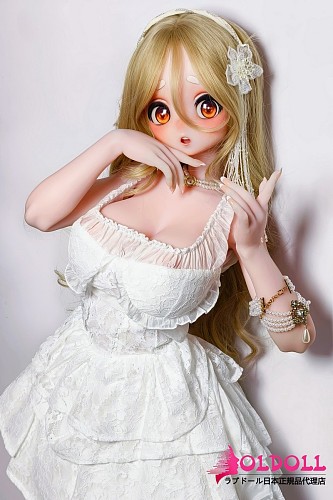 ElsaBabe アニメドール 144cm RAD056 雪村鈴鹿Yukimura Suzukaヘッド ボディ材質選択可能  美少女ラブドール 巨乳ボディ 白いワンピースの可愛いキャラクタードール