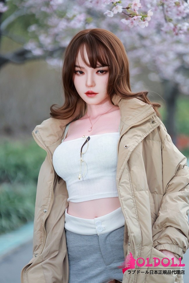 Art-doll 軽量化シリコンラブドール 桃桃(taotao)ヘッド 150cm Cカップ オフショルダートップス×ライトジャケットの清楚系ドール