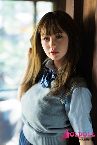 人造人(RZRDOLL) 楚儿Chuerヘッド NO.23 160cm Dカップ グレーニットとチェックミニスカートの超擬真美人 リアルドール