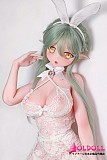 ElsaBabe 二次元ドール 透明ランジェリー姿 正面ポーズ
