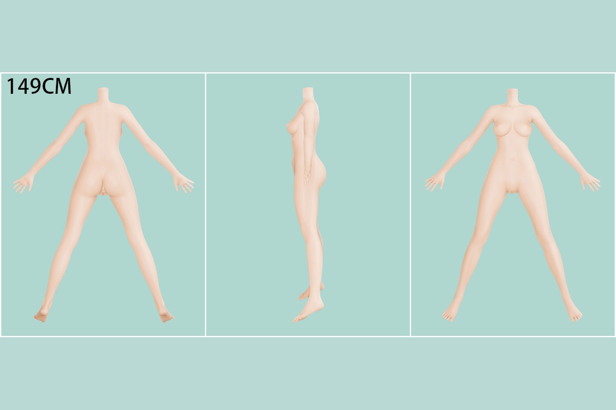 149cm Bカップ