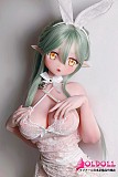 140cm アニメ ラブドール 萌え系フェイス ディテール
