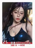 Doll Senior リアル皮膚ボディ165cm Cカップ  #01ヘッド 霓裳（nichang） 知的なめがね娘美少女ドール