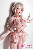 ピンクワンピースの等身大ドール 美少女スタイル