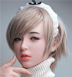 Art-doll 最新作160cm Aカップ 天使萌ヘッド 軽量化シリコン 清楚系ラブドール 露肩トップス×黒ロングスカート 屋外ティータイム美人ドール