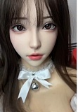 Real girl(A工場) Lシリーズ ヘッドL22 【フェイシャルEX】機能付き 高級職人メイク 困り眉毛メイク シリコンリアルドールの頭 ROS口開閉機能付き ｍ16ジョイント