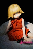 XYGO 140cm AAカップ R02ヘッド 忍び シリコン頭+tpeボディチャイナドレス風コスプレロリ系アニメドール