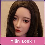 Evasdoll 149cm Dカップ YiXINYUEヘッド フルシリコン製  セクシーめがね娘